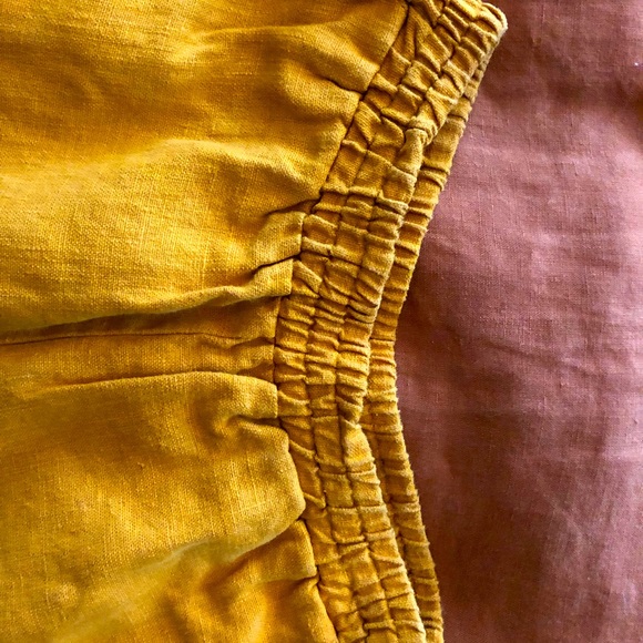 Vintage linen pants - high waisted - Picture 6 of 7